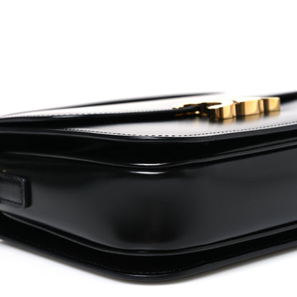Celine Shiny Calfskin Medium Triomphe Black 9 of 11