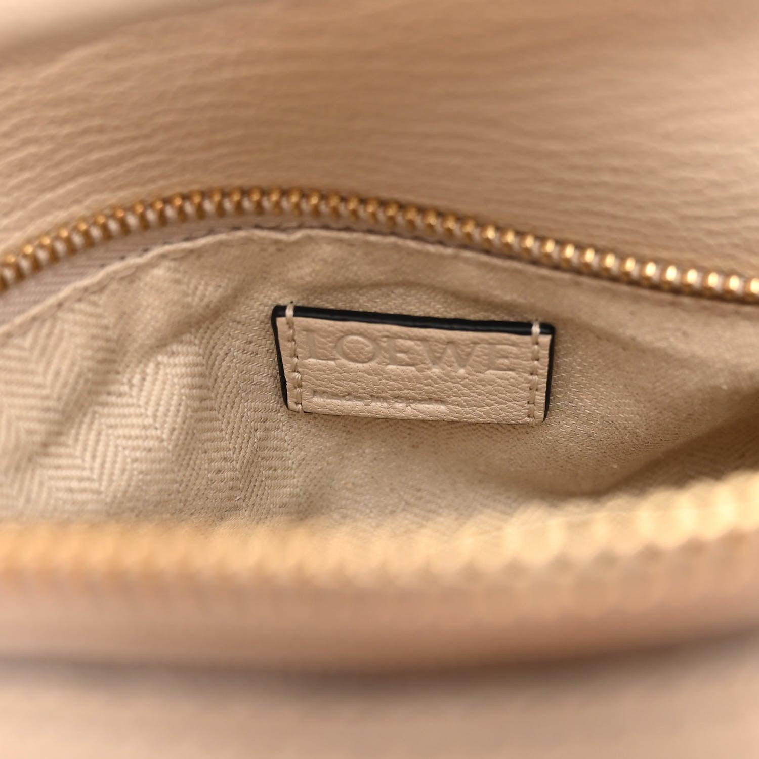 Loewe Goatskin Small Puzzle Edge Bag Angora 6 of 10