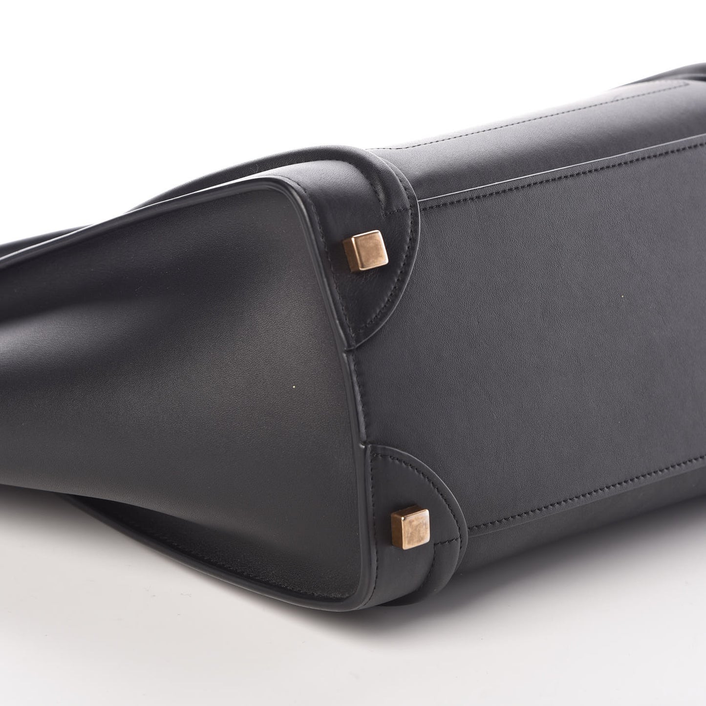 Smooth Calfskin Micro Luggage Black