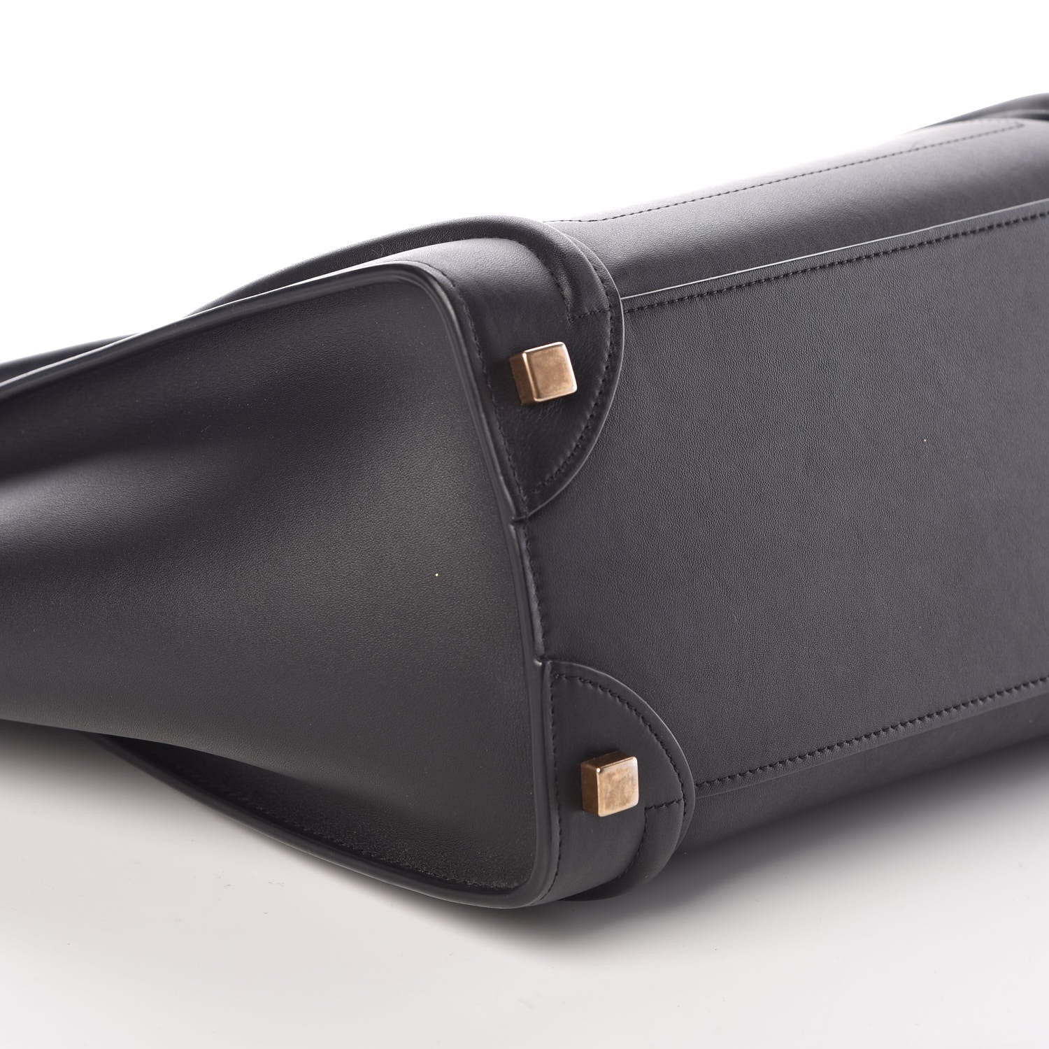 Celine Smooth Calfskin Micro Luggage Black 5 of 8