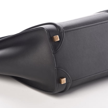 Celine Smooth Calfskin Micro Luggage Black 5 of 8