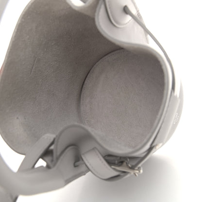 Celine Smooth Calfskin Nano Big Bag Bucket Light Grey 4 of 4