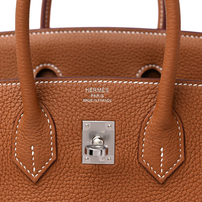 Hermes Togo Birkin 25 Gold 7 of 11