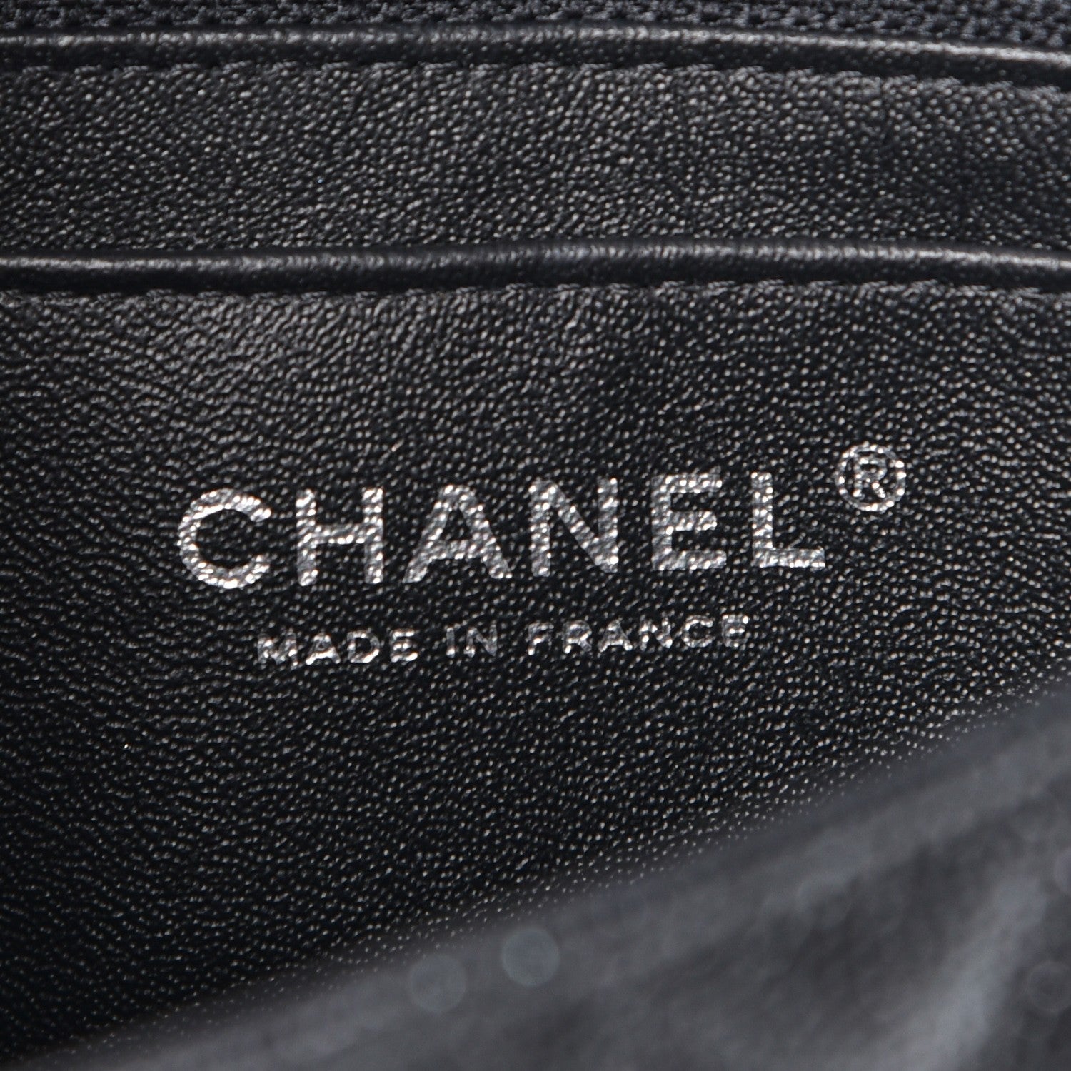 Chanel Iridescent Caviar Quilted Mini Rectangular Flap Black 6 of 8