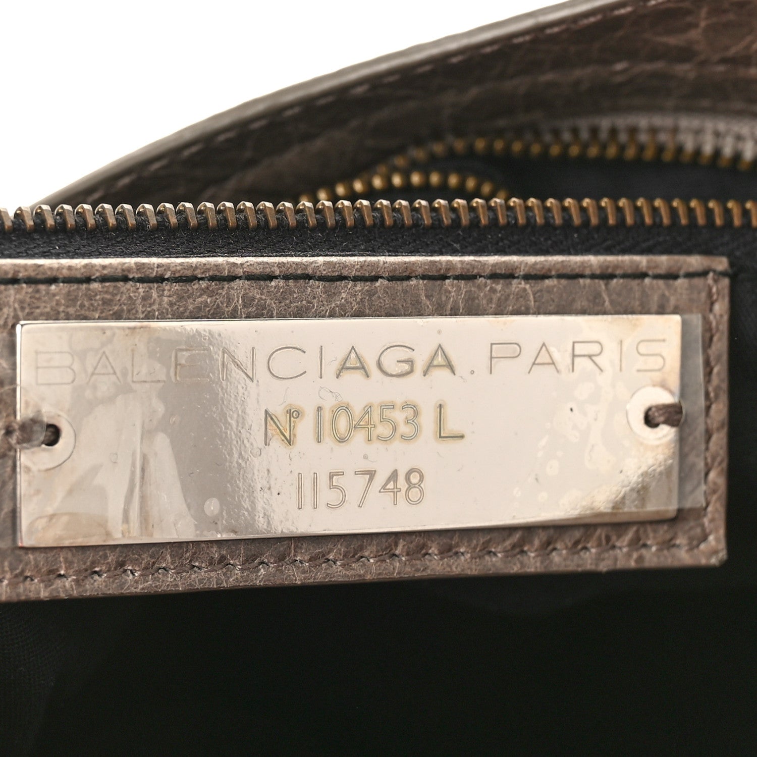 Balenciaga Agneau Classic Hardware City Gris Poivre 6 of 8