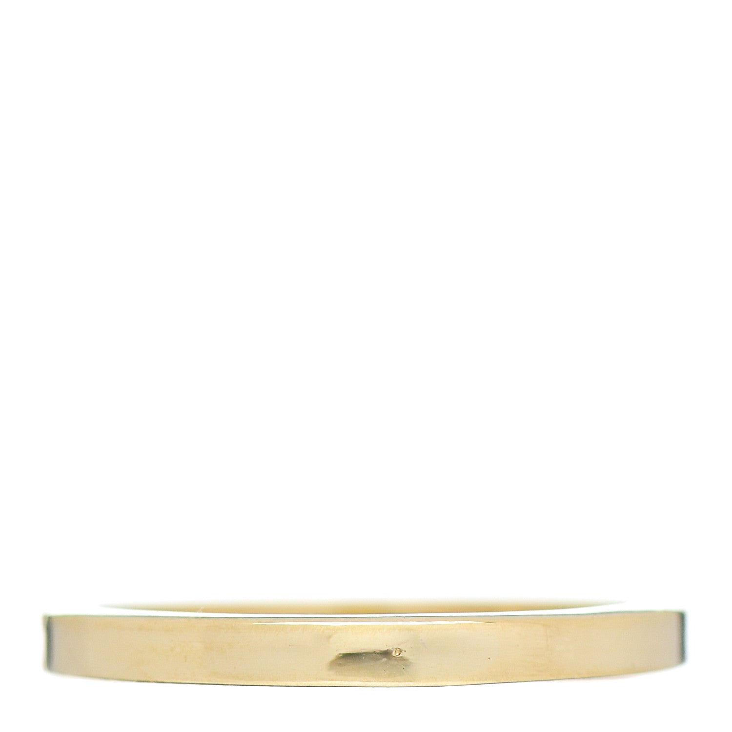 Tiffany 18K Yellow Gold Diamond Novo Half Circle Band Ring 48 4.5 3 of 4