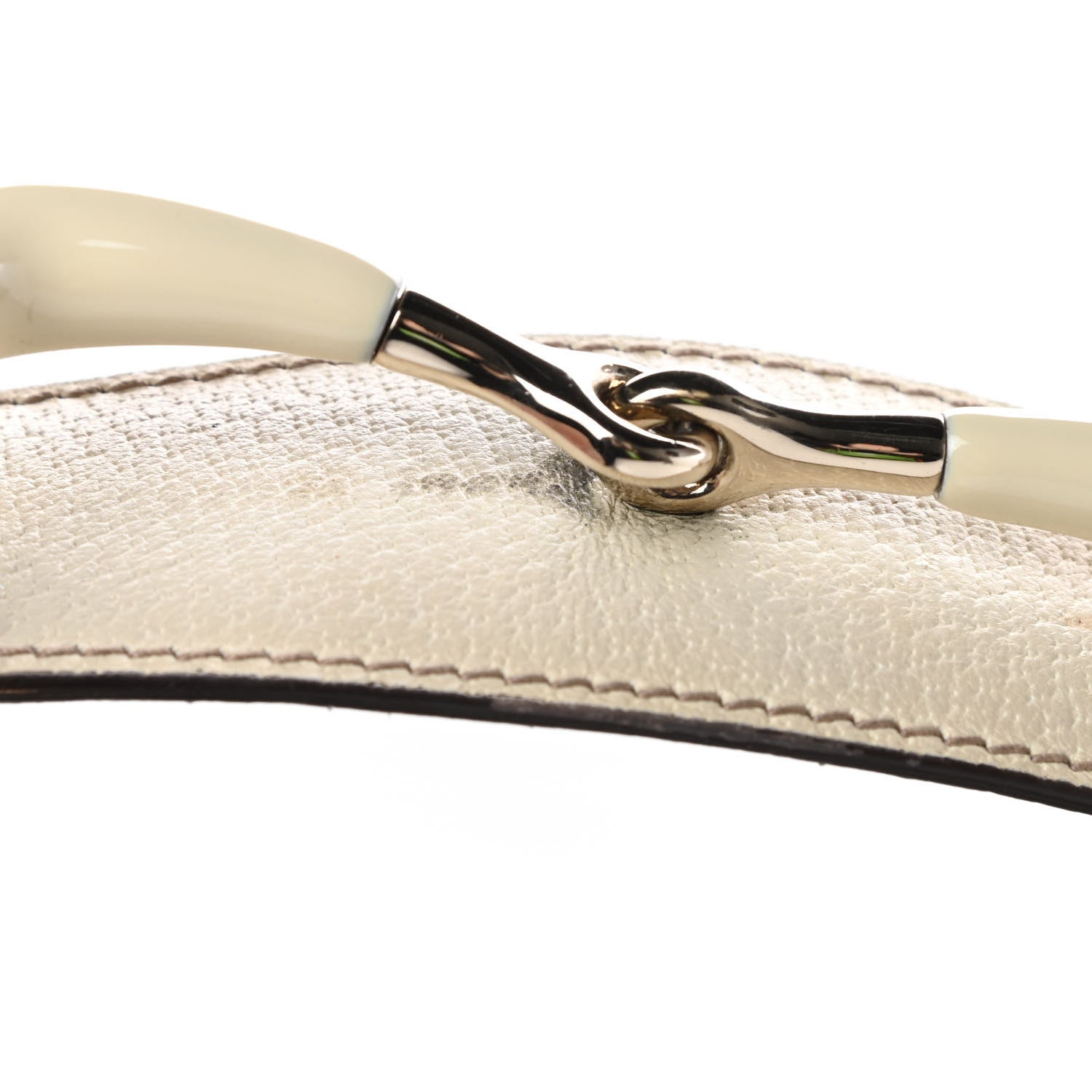 Gucci Monogram Medium Horsebit Chain Hobo Navy 11 of 11