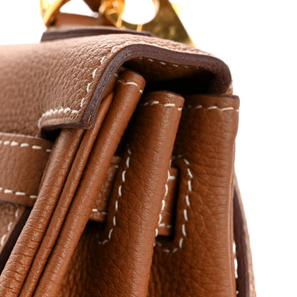 Hermes Togo Kelly Retourne 25 Gold 12 of 16