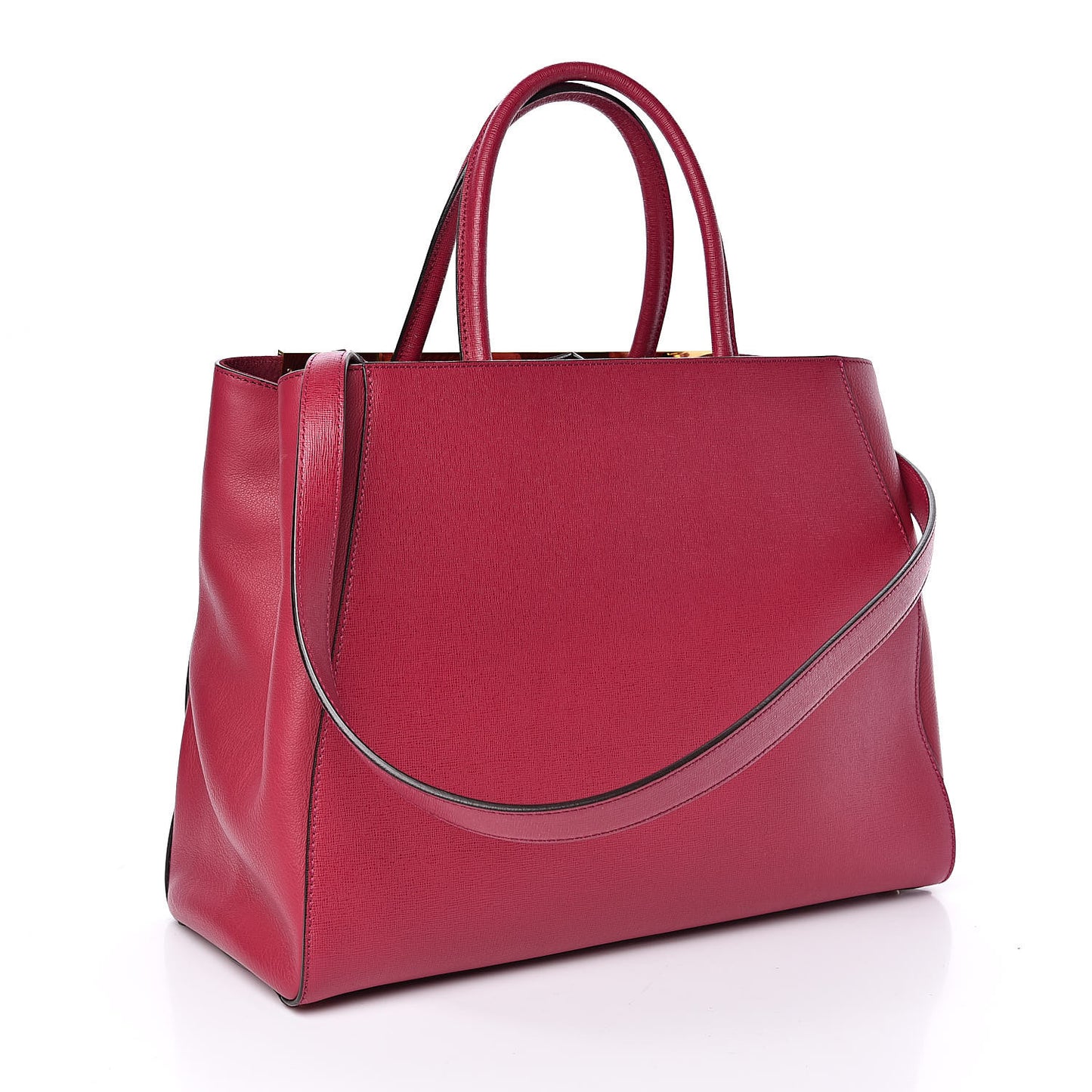 Vitello Elite Flamingo Regular 2Jours Tote Amarena