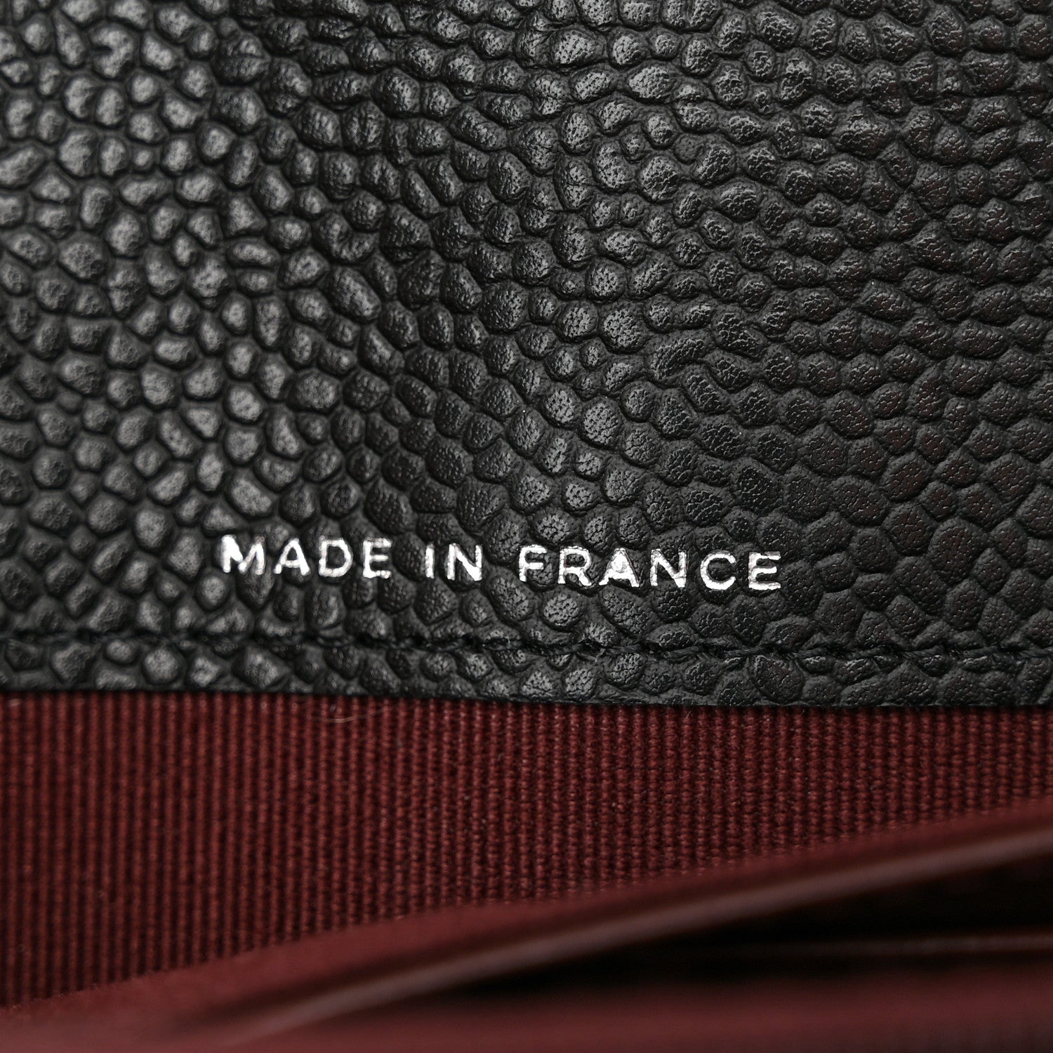 Chanel Caviar Quilted Large Gusset Flap Wallet Black 7 of 8