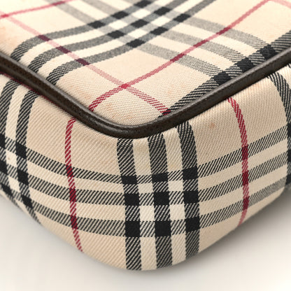 Burberry Vintage Check Small Messenger Dark Brown 8 of 8