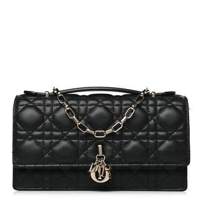 Christian Dior Lambskin Cannage Mini My Dior Bag Black 1 of 10