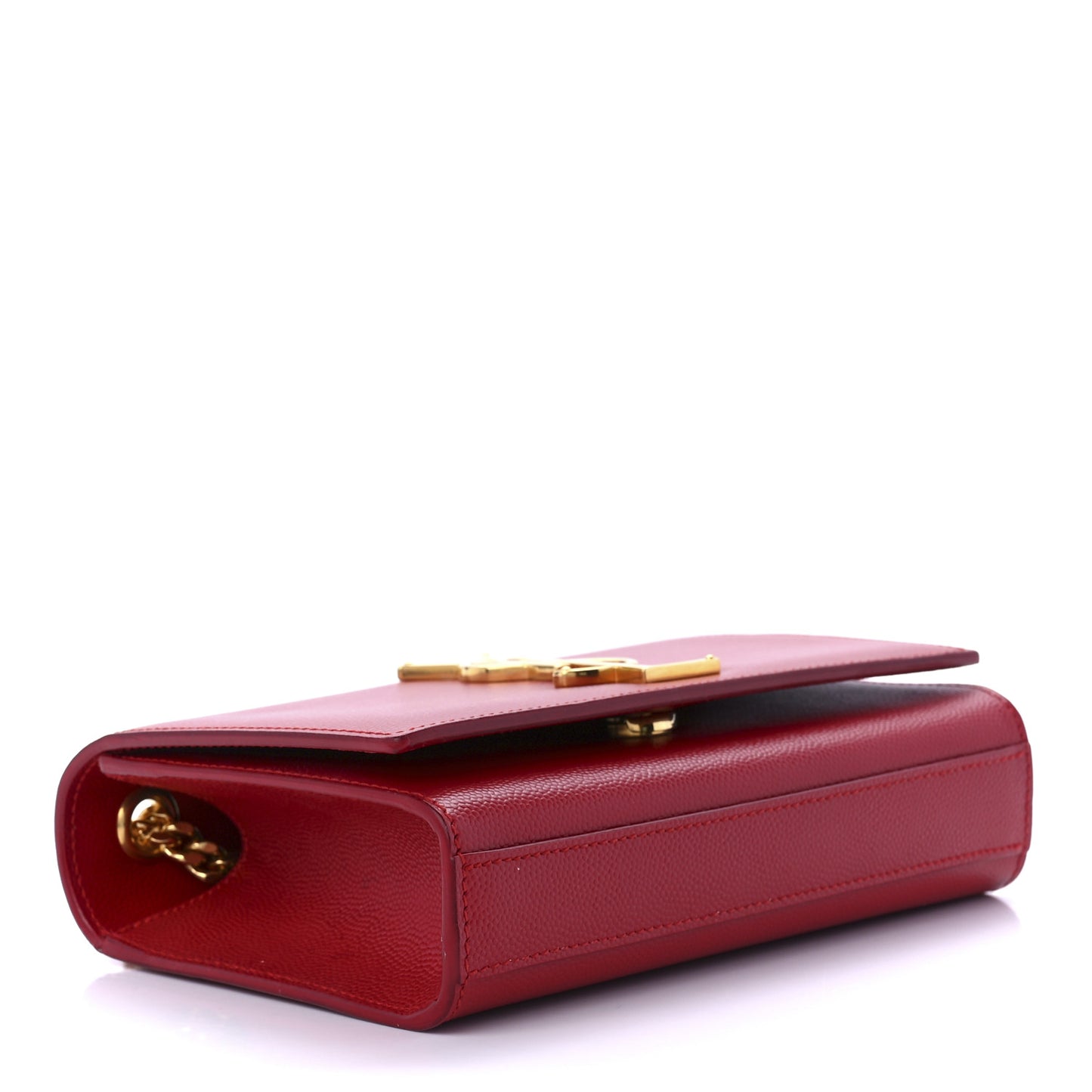 Grain De Poudre Small Monogram Kate Satchel Red