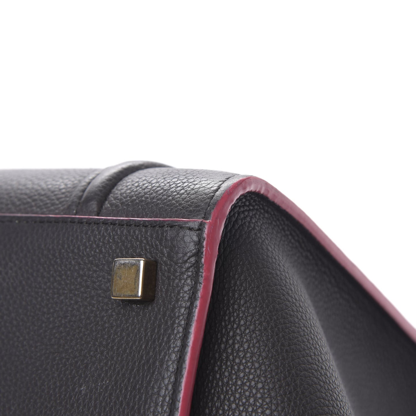 Baby Grained Calfskin Medium Phantom Luggage Dark Taupe