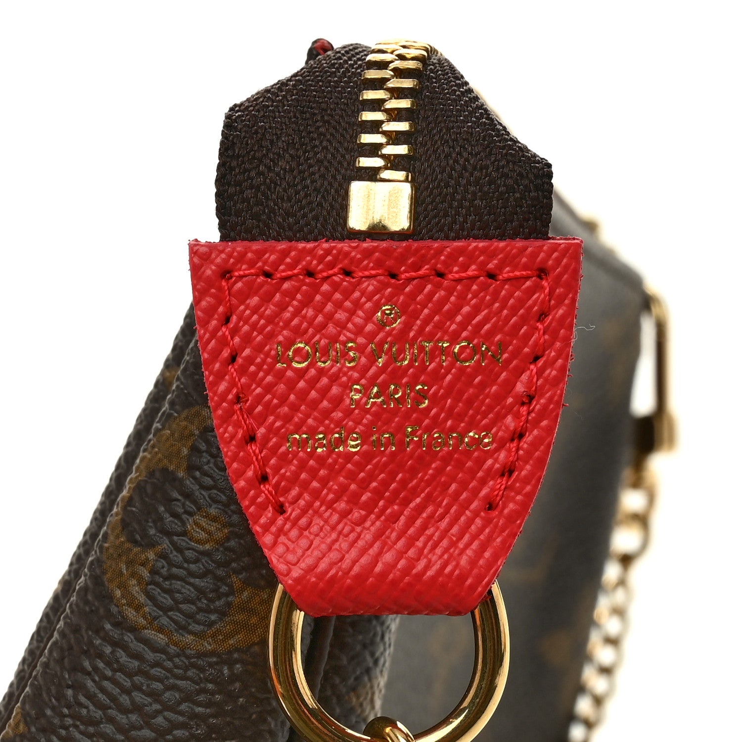 Louis Vuitton Monogram 2021 Christmas Animation London Mini Pochette Accessories Red 6 of 8