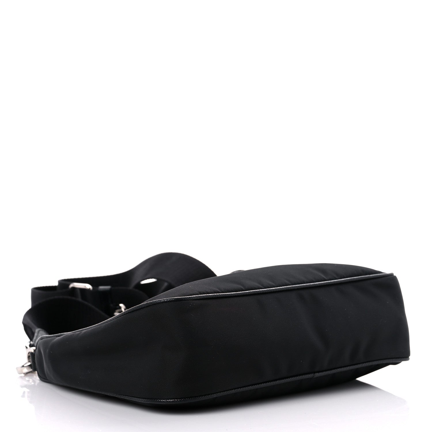 Prada Nylon Re-Edition 2005 Shoulder Bag Black 4 of 10