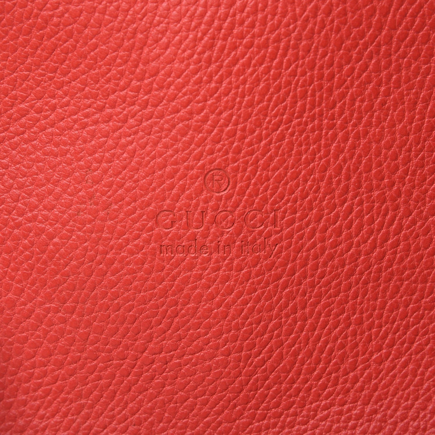 Gucci Dollar Calfskin Medium Dome Bag Sporting Red 6 of 12