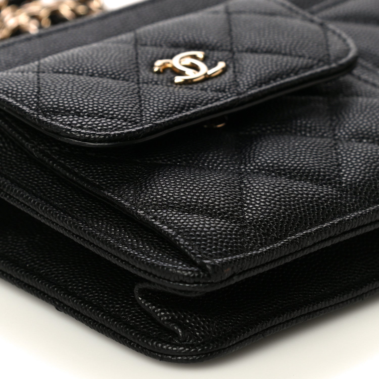 Chanel Caviar Quilted Clutch With Chain Black 8 of 9