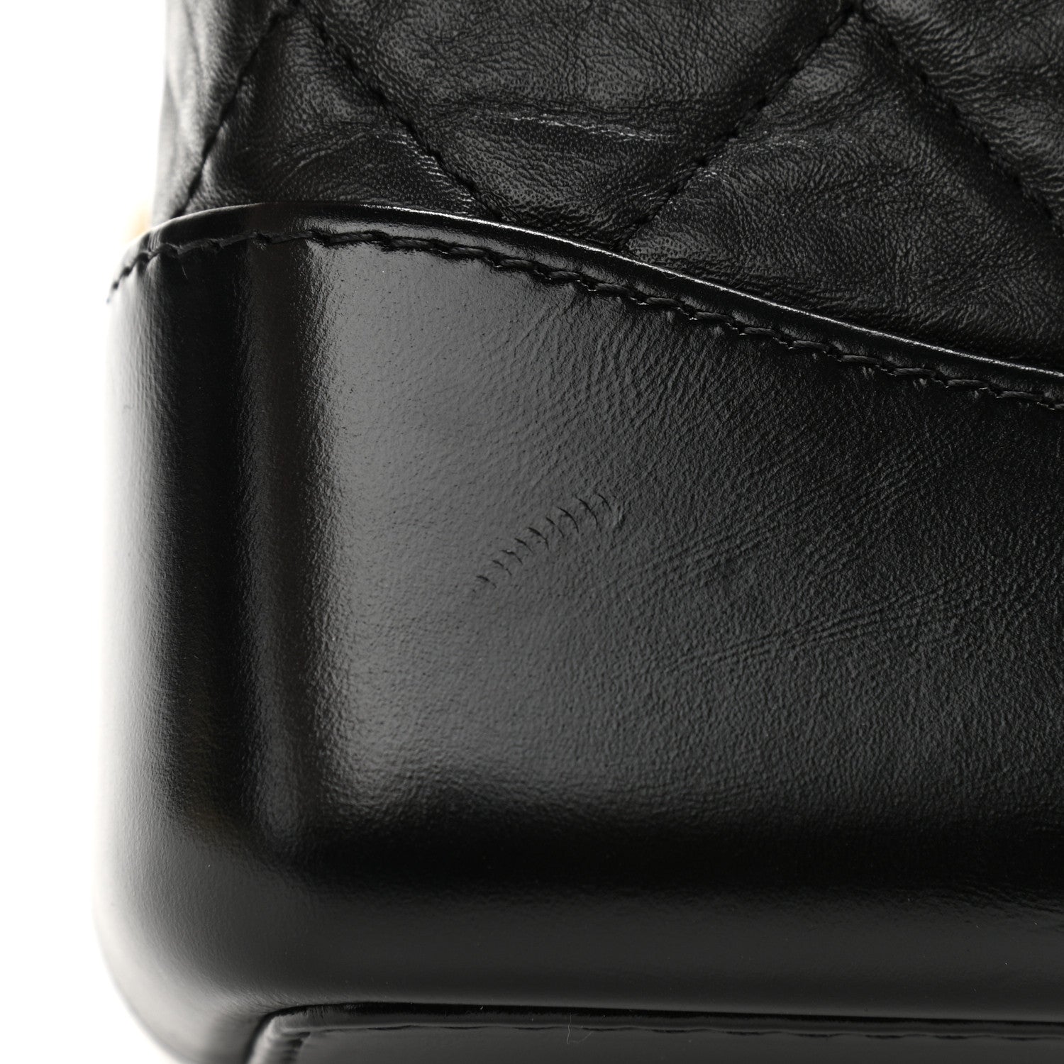 Chanel Aged Calfskin Quilted Small Gabrielle Backpack Black 12 of 12