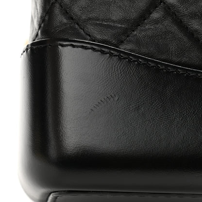 Chanel Aged Calfskin Quilted Small Gabrielle Backpack Black 12 of 12