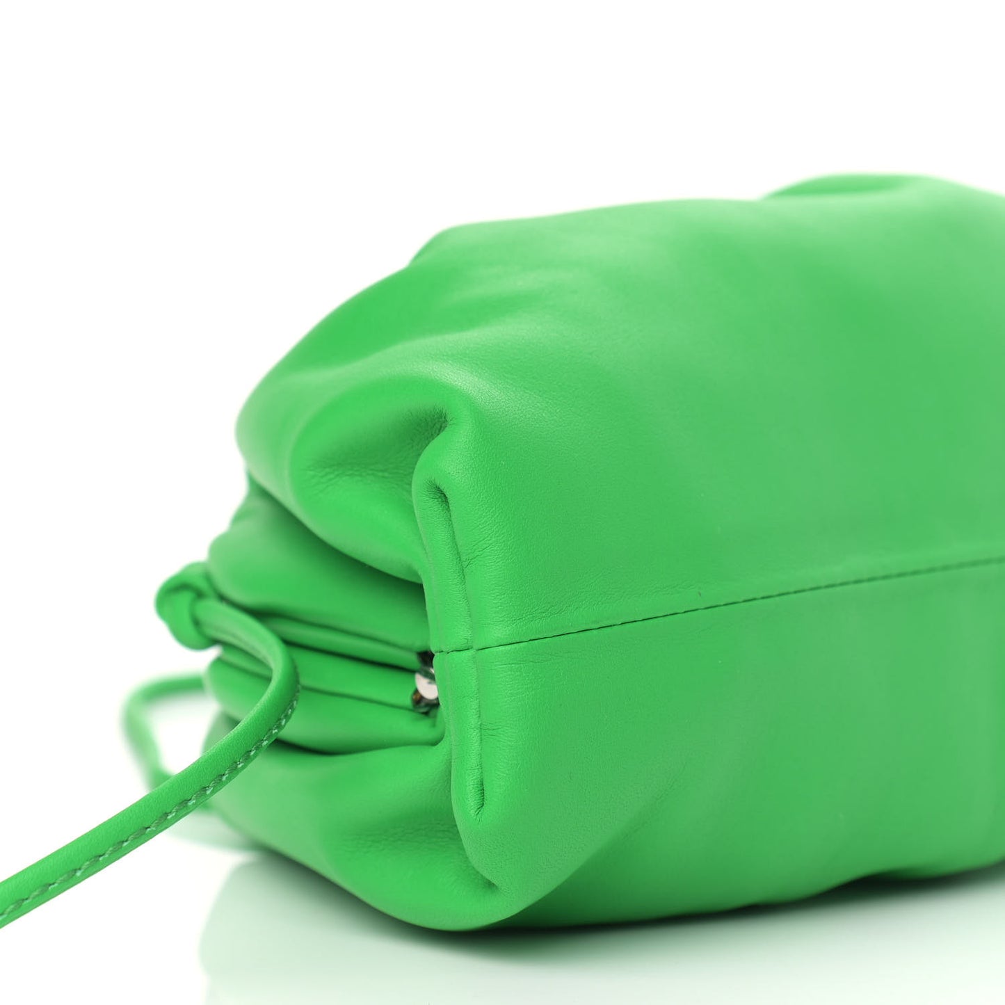 Butter Calfskin The Mini Pouch Parakeet