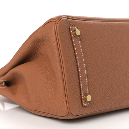 Hermes Togo Birkin 30 Gold 9 of 11