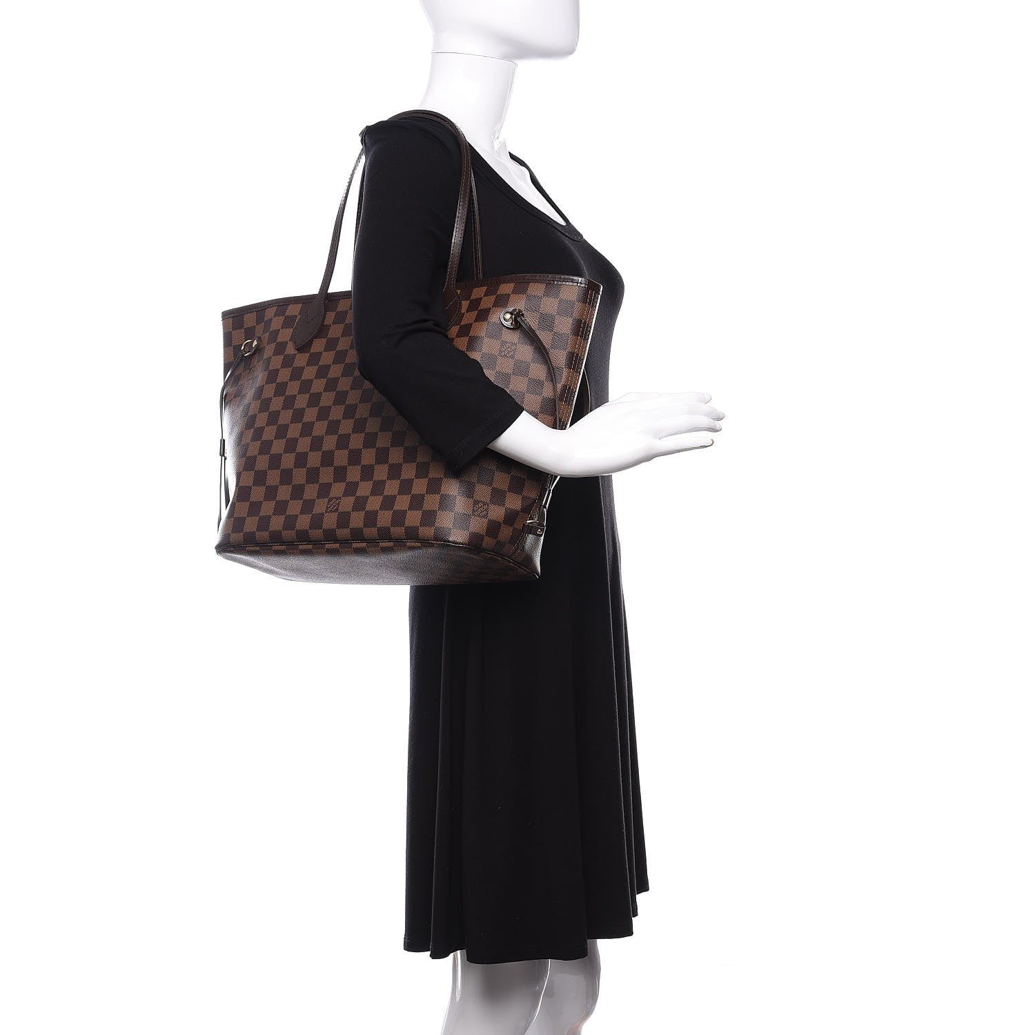 Louis Vuitton Damier Ebene Neo Neverfull MM 2 of 13