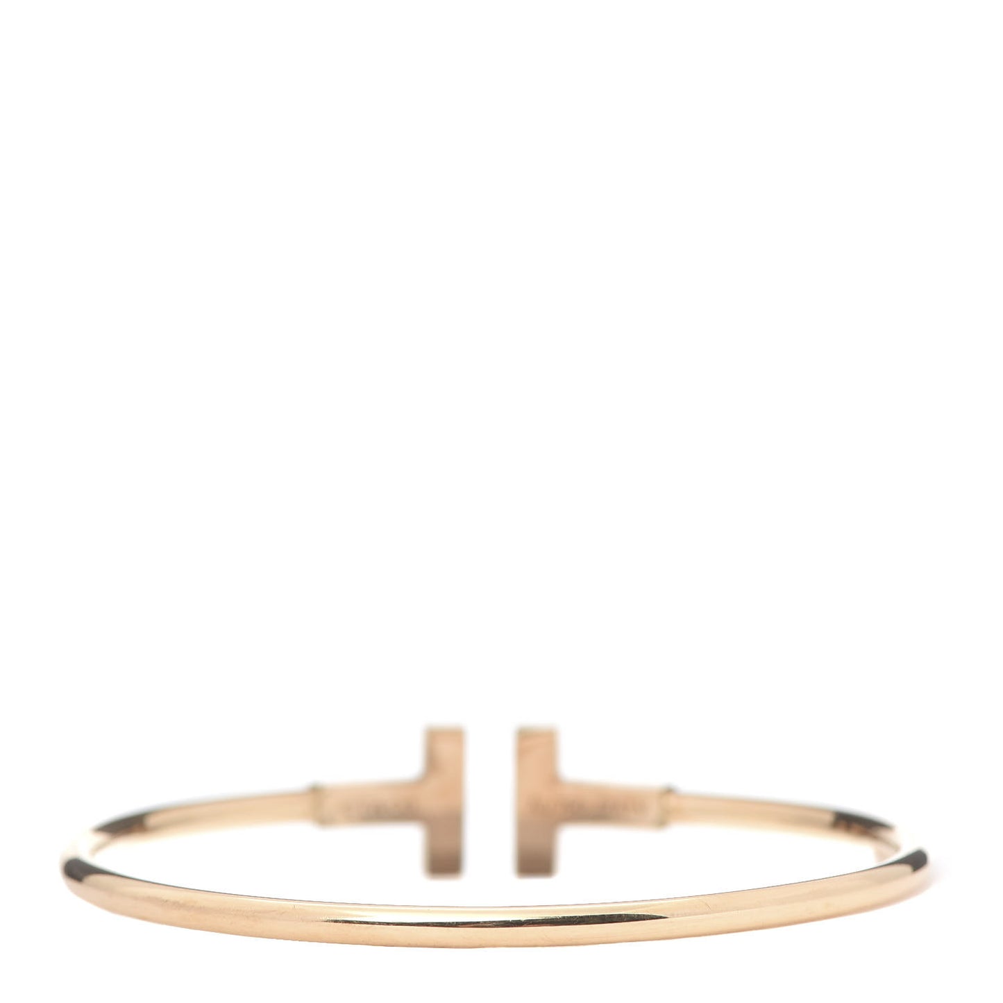 18K Rose Gold Diamond Mother of Pearl T Wire Bracelet