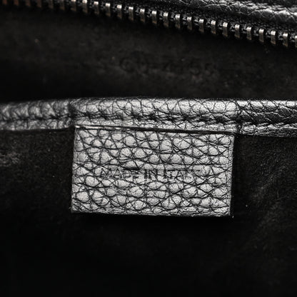 Celine Drummed Calfskin Nano Luggage Black 7 of 13