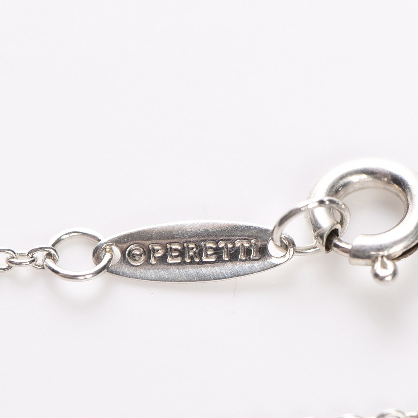 Sterling Silver Diamond .05ct Elsa Peretti Diamonds by the Yard Bracelet
