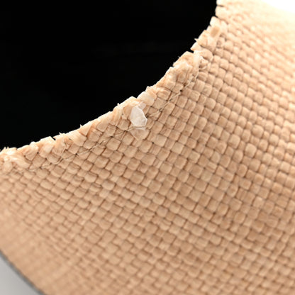 Saint Laurent Raffia Calfskin La 16 95 Mule Sandals 40 Cammello 10 of 11