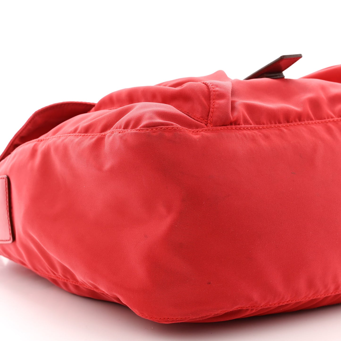 Nylon Vela Sport Messenger Bag Rosso