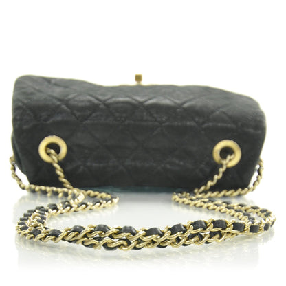 Chanel Iridescent Calfskin Chic Quilt Flap Black 5 of 9