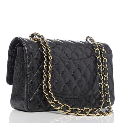 Chanel Caviar Quilted Medium Double Flap Black 3 of 11