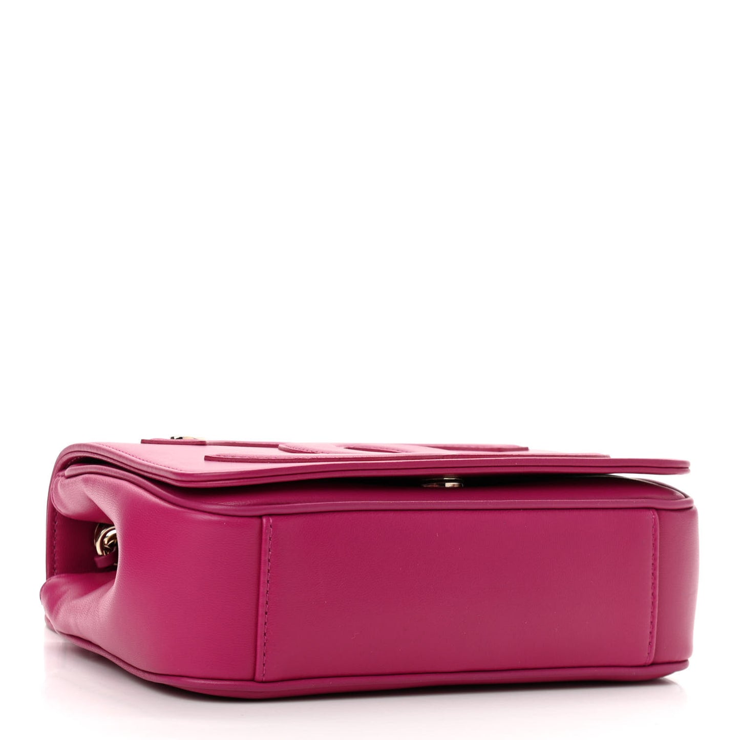 Lambskin CC Mania Flap Bag Pink