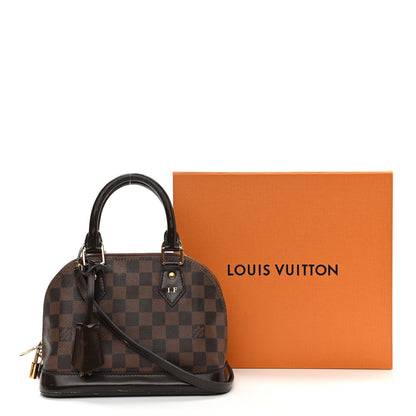Louis Vuitton Damier Ebene Alma BB 20 of 20