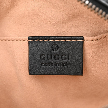 Gucci Calfskin Matelasse GG Marmont Belt Bag 95 38 Black 6 of 12