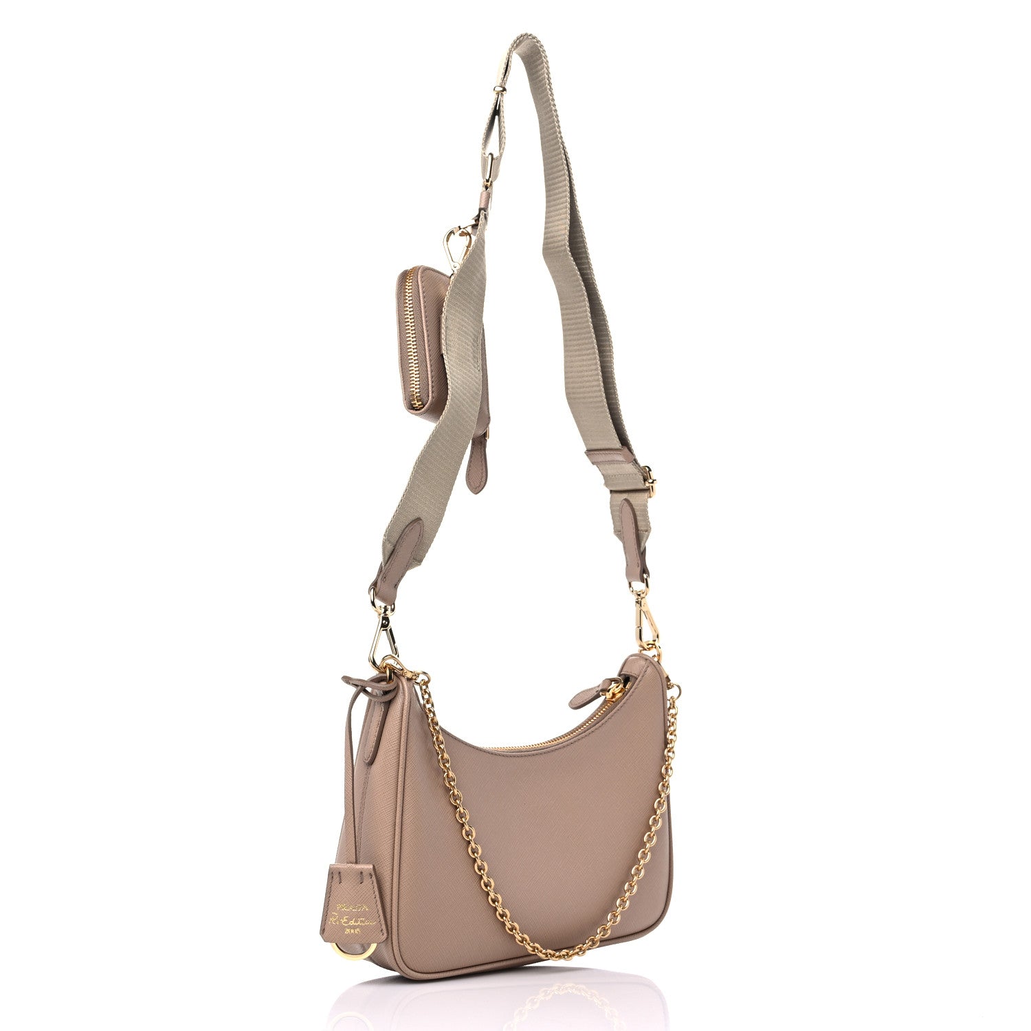Prada Saffiano Lux Re-Edition 2005 Shoulder Bag Cammeo 3 of 9