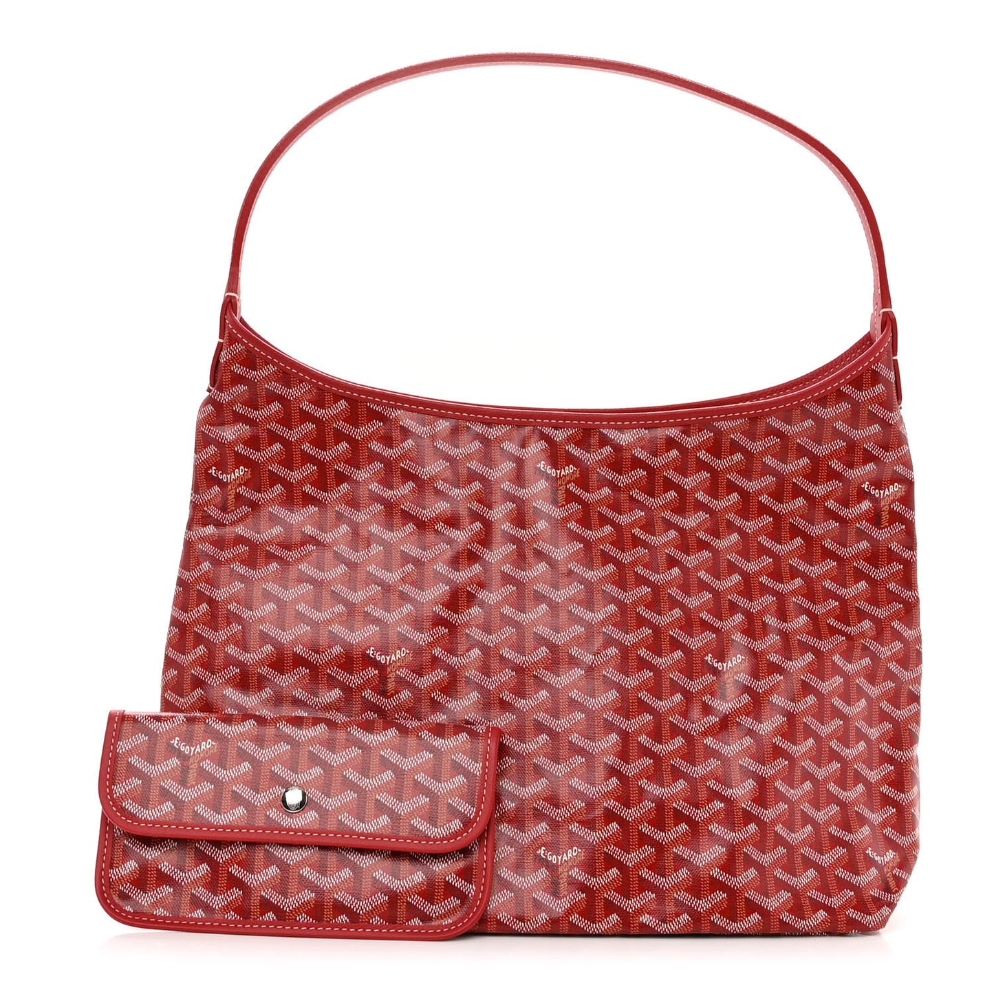 Goyardine Boheme Hobo Red