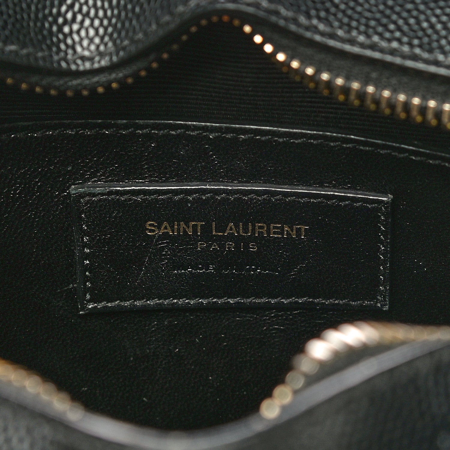 Saint Laurent Grain De Poudre Small Classic Monogram Camera Bag Black 6 of 9