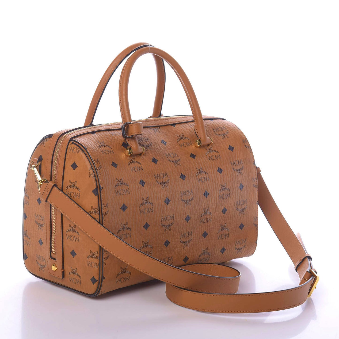 Visetos Boston Bag Cognac