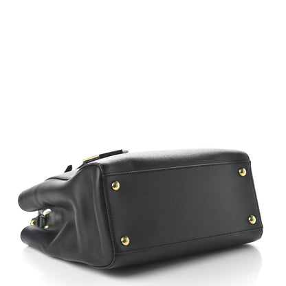 Fendi Vitello Elite Petite 2Jours Tote Black 5 of 10