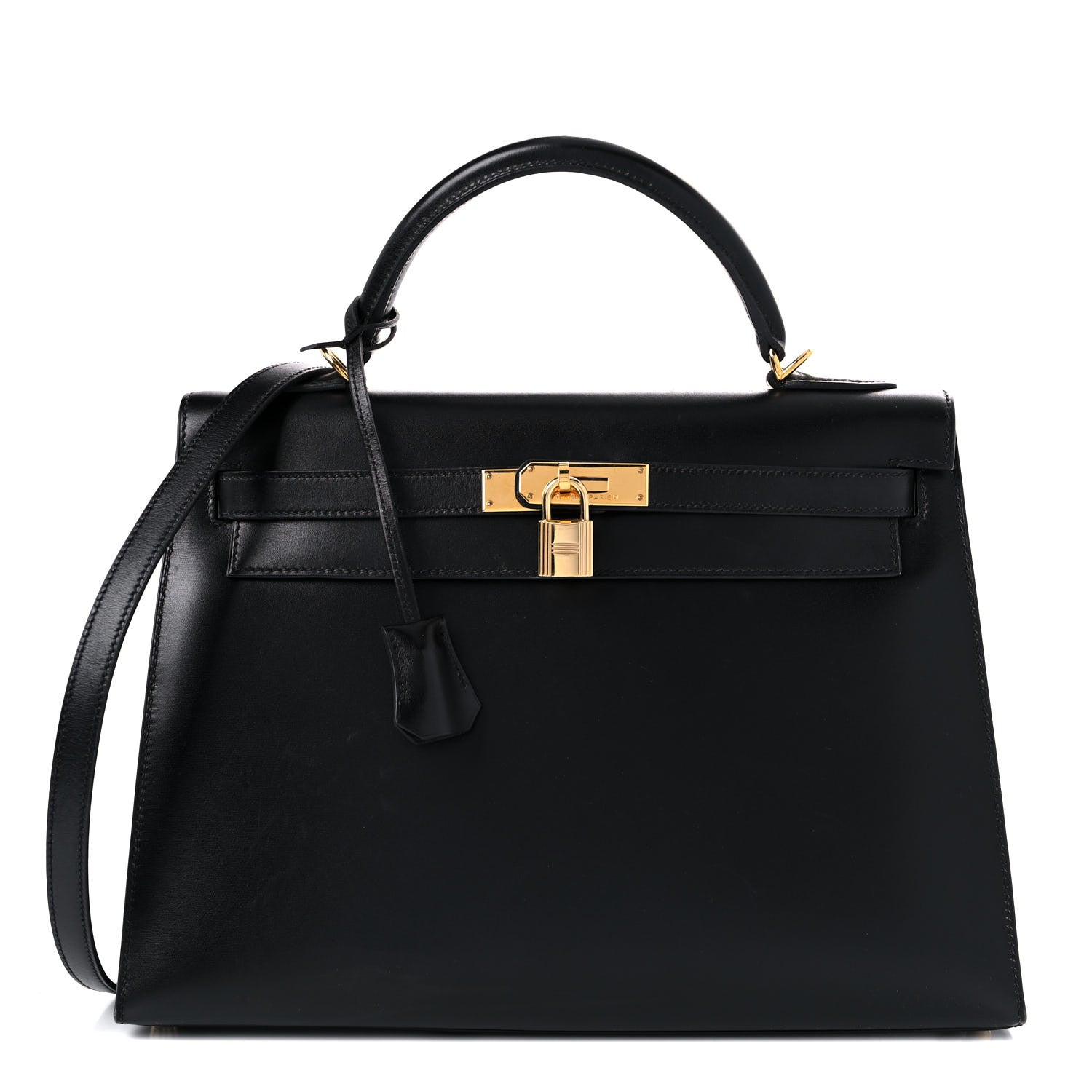 Hermes Box Kelly Sellier 32 Black 1 of 54
