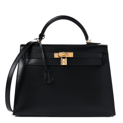 Hermes Box Kelly Sellier 32 Black 1 of 54