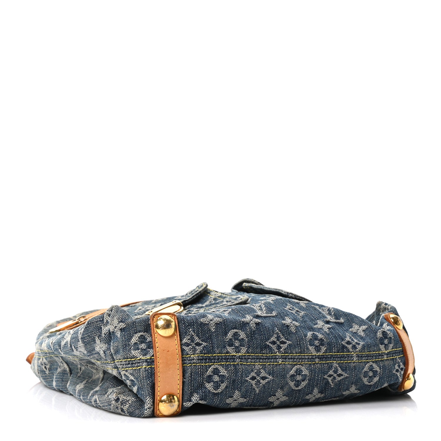 Louis Vuitton Denim Baggy GM Blue 4 of 9