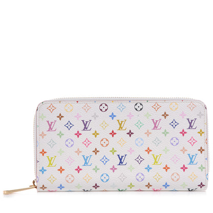 Louis Vuitton Monogram Multicolor Zippy Wallet White 1 of 8