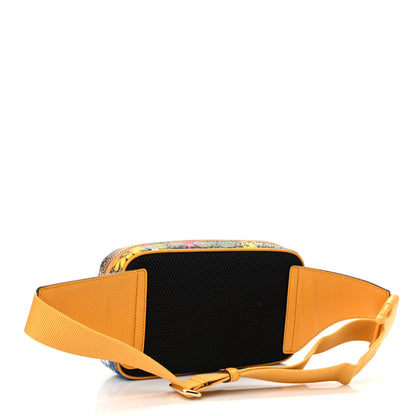 Gucci GG Supreme Monogram Flora Medium Ophidia Belt Bag Beige Multicolor Crop 3 of 9