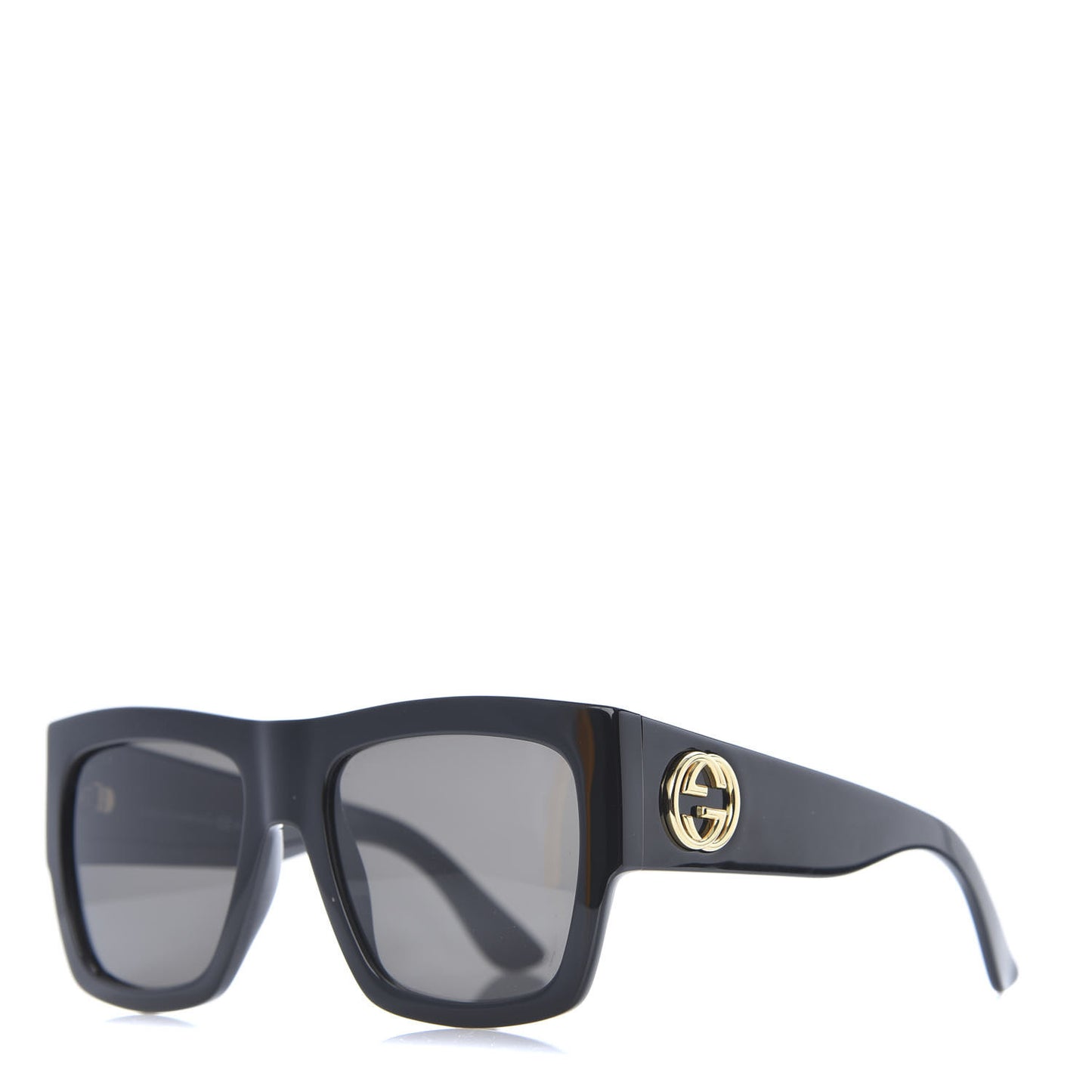 Acetate Square Frame Sunglasses GG 3817/S Black
