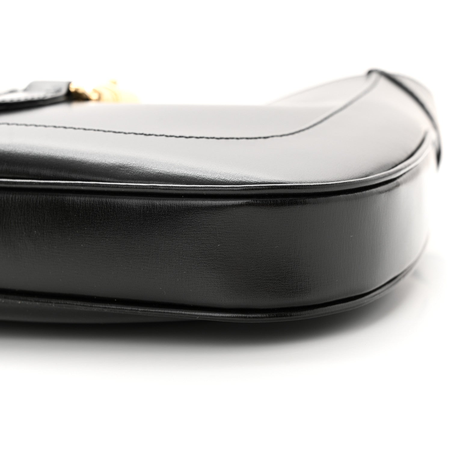 Gucci Boarded Dyana Lux Calfskin Small Jackie 1961 Hobo Black 9 of 10