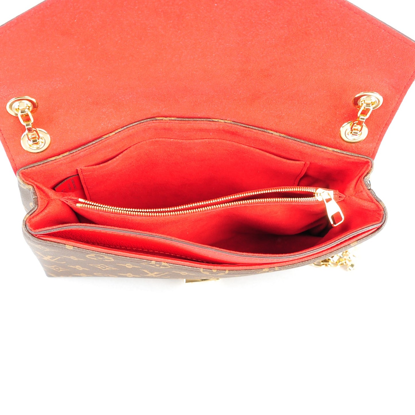 Monogram Pallas Chain Cherry